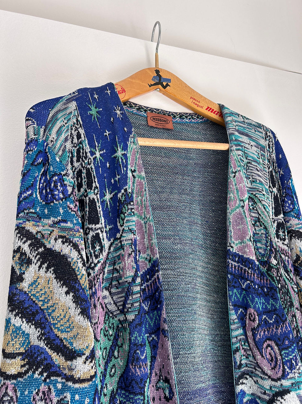 Miniatura: Cardigan Missoni 1980