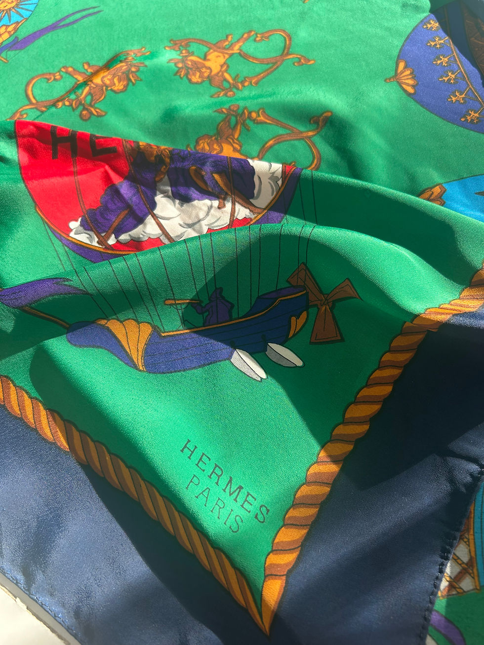 Miniatura: Hermès carré mongolfiere 