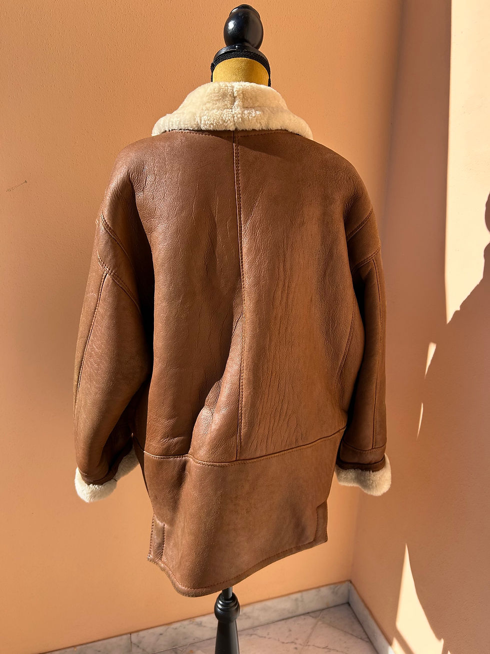 Miniatura: Shearling anni 80 color cotto 