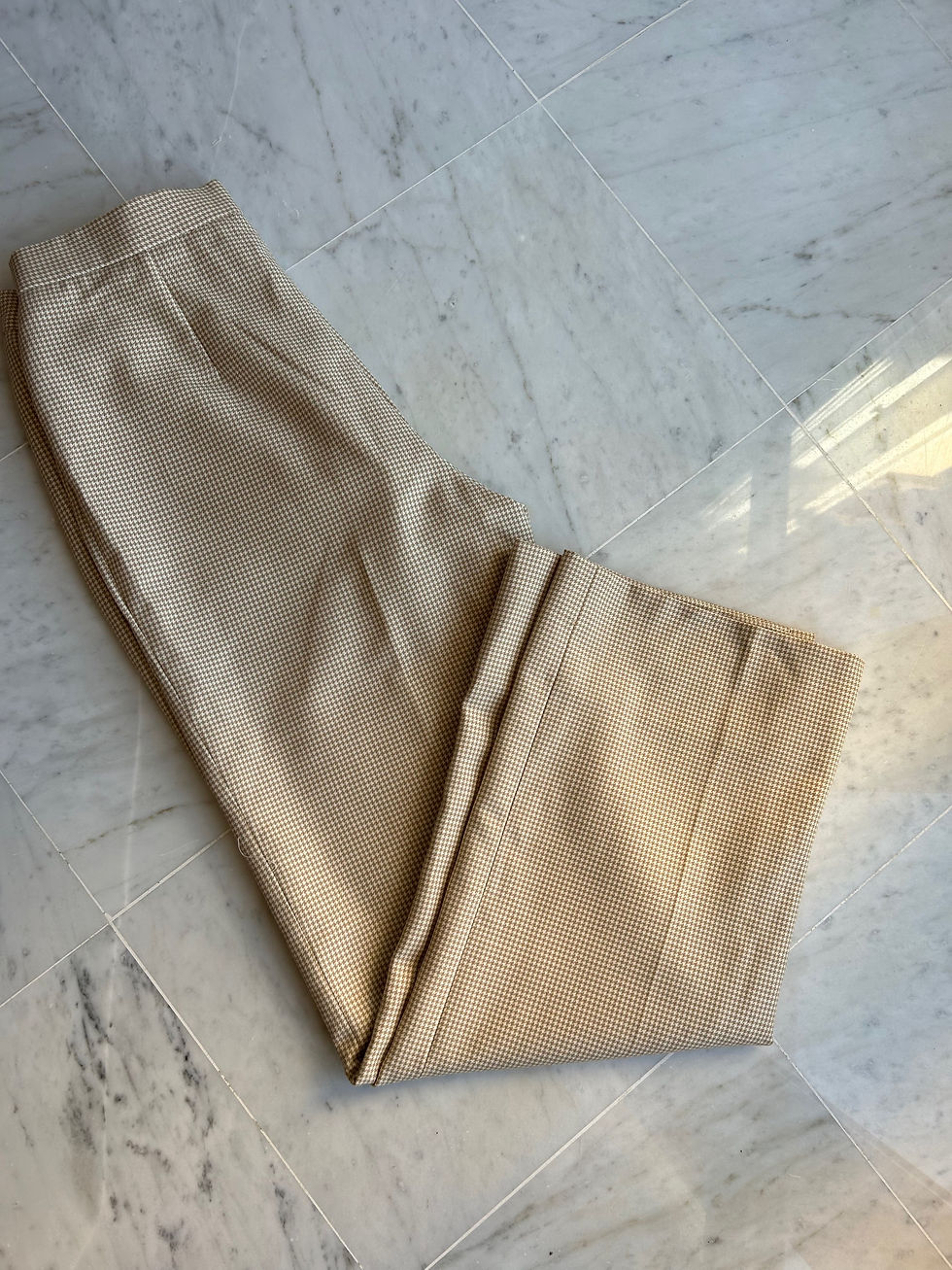 Miniatura: Pantaloni pie de poule 1970