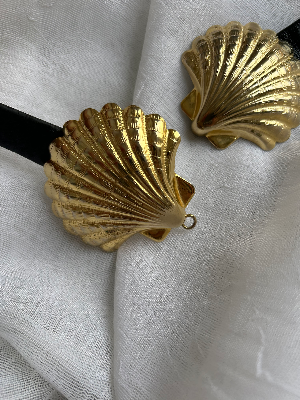 Miniatura: Cintura pelle e ottone 