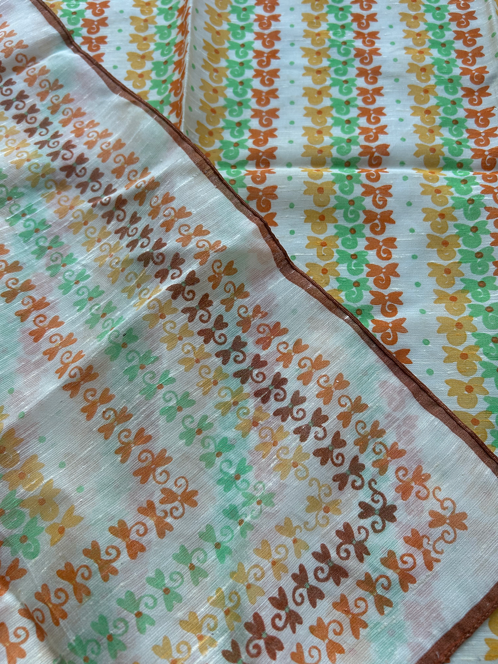 Miniatura: Foulard seta anni 60