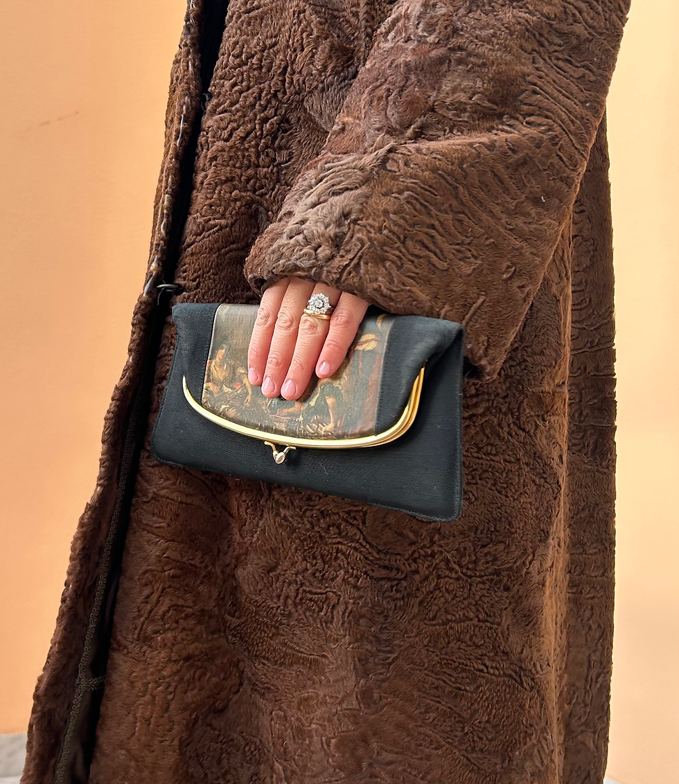 Miniatura: Pochette dipinta