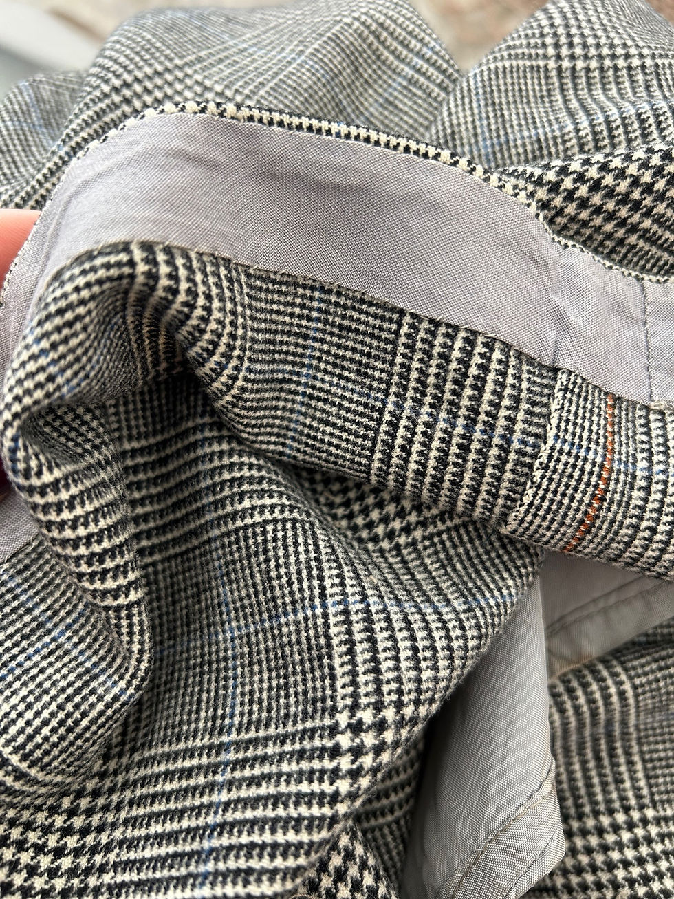 Miniatura: Gonna sartoriale pied de poule 