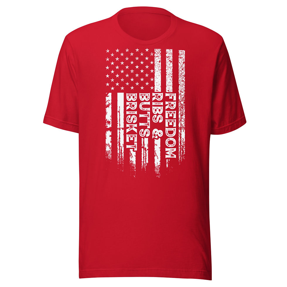 Thumbnail: Mid-South Barbecue Association Freedom & BBQ T-Shirt