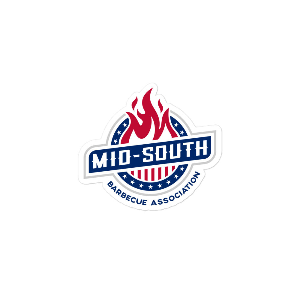 Mid-South Barbecue Association Sticker