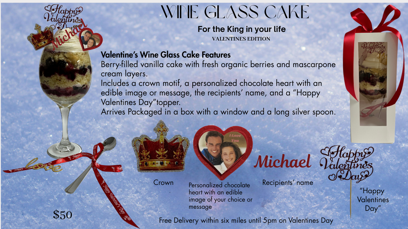 Wine Glass Cake
