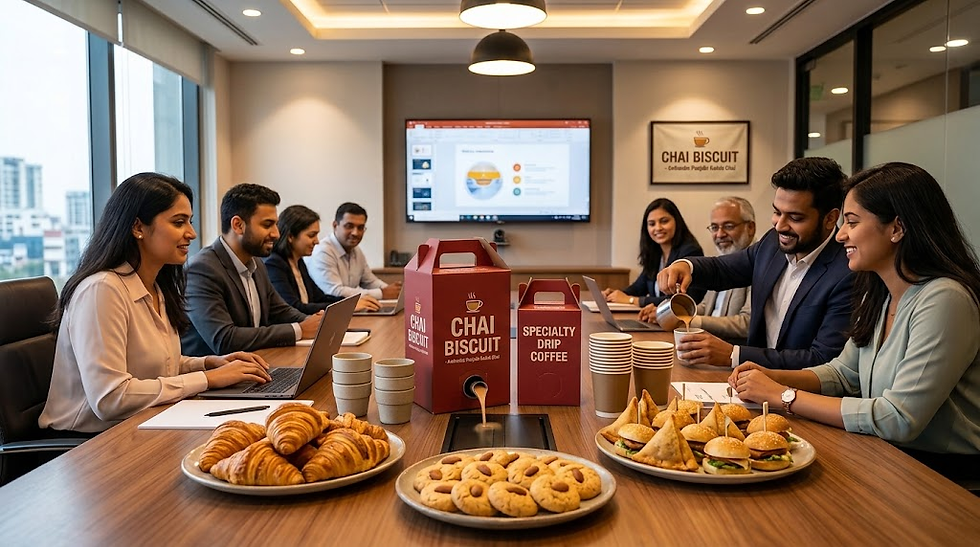 Beyond the Stale Donut Box: Why Chai Biscuit Is Elevating Corporate Meeting Catering