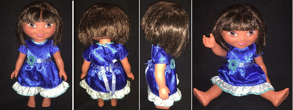 Thumbnail: Dress up Dora Doll 15"