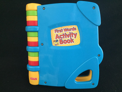 fisher price activity book