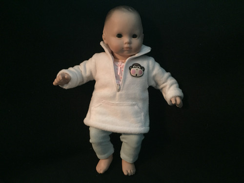 bitty baby string on neck