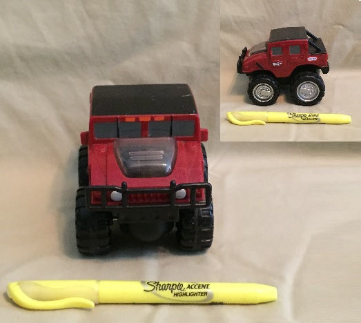 Thumbnail: Little Tikes Racerz Hummer Pull Back Toy