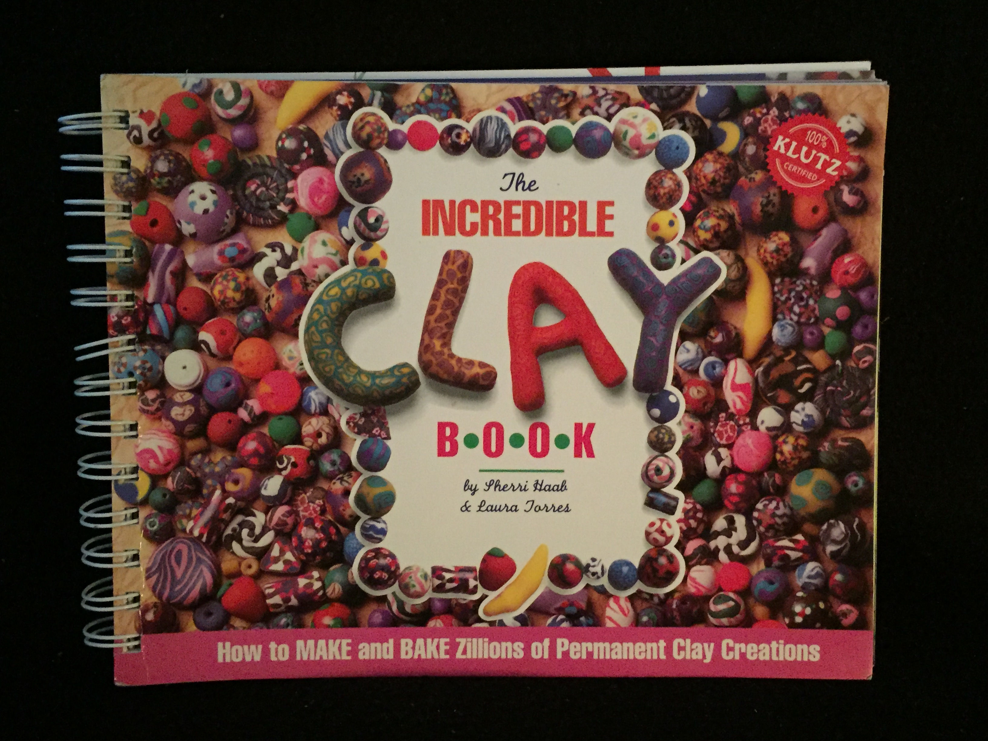 The Incredible Clay Book. Klutz Press Spiral-bound