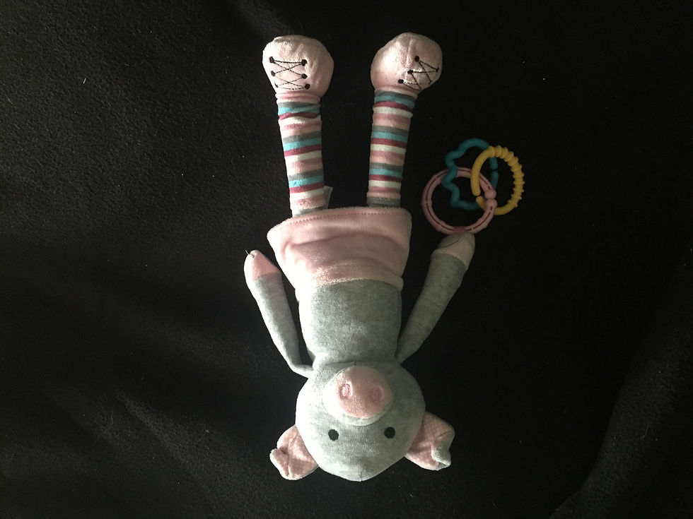 Thumbnail: Scentsy Buddy Sidekick Pippy Pig Grey Pink Plush Stuffed Animal