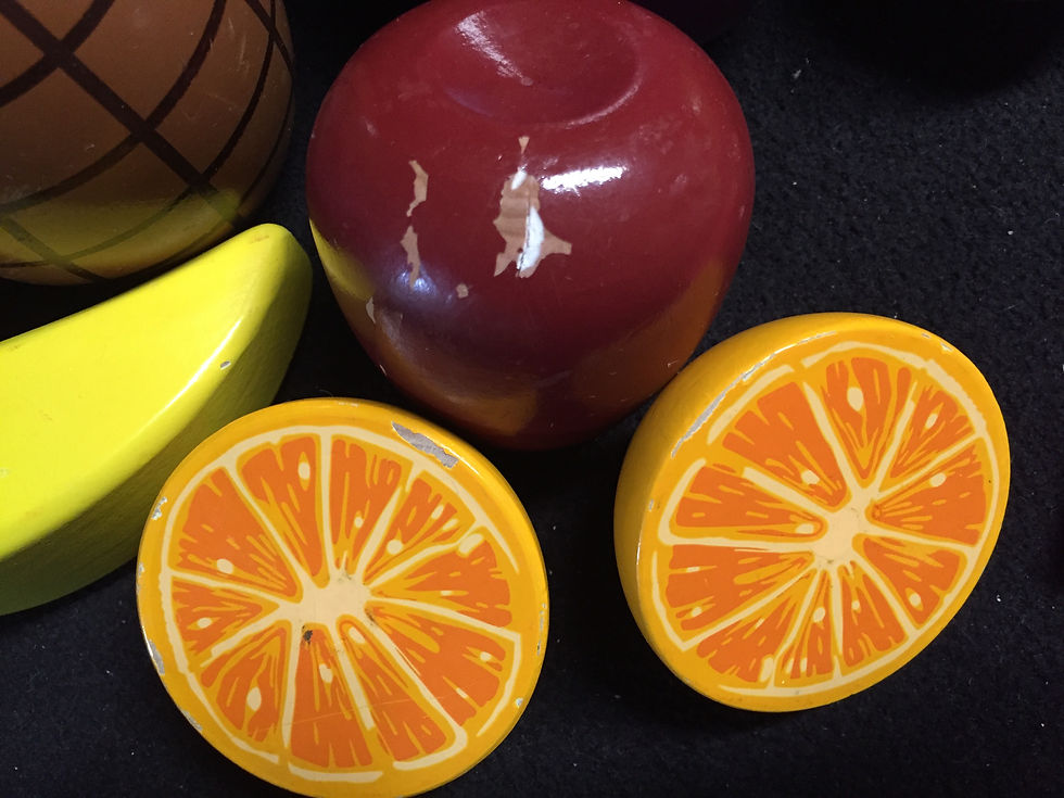 Thumbnail: Wooden Fruit Play set