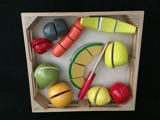 melissa & doug cutting food set