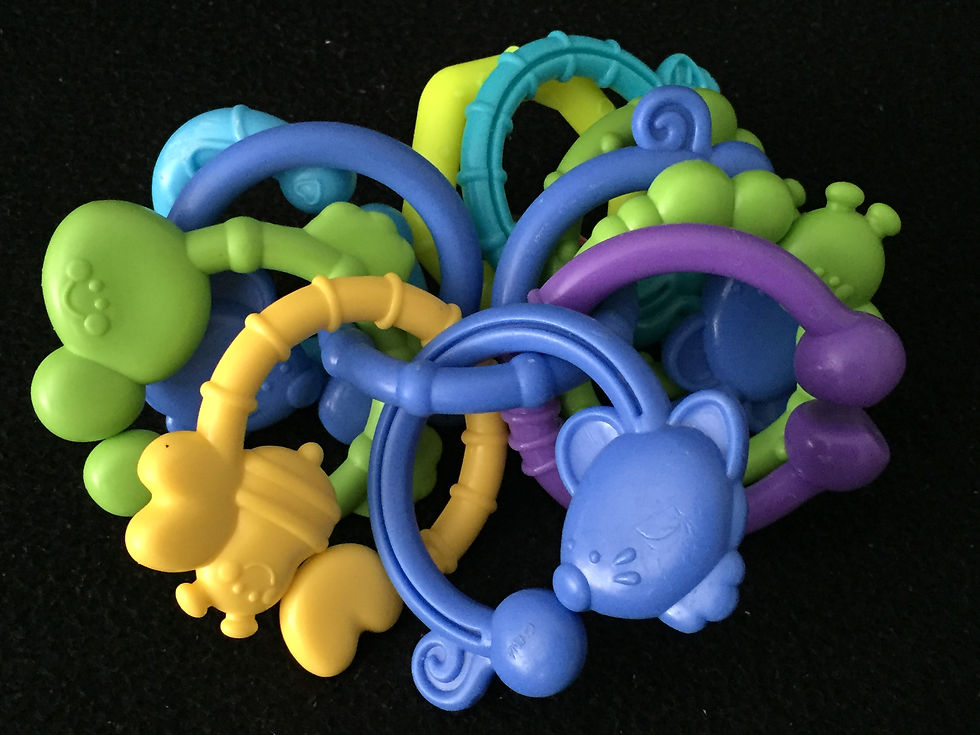 Thumbnail: Chunky Linky Loops Teething Toys