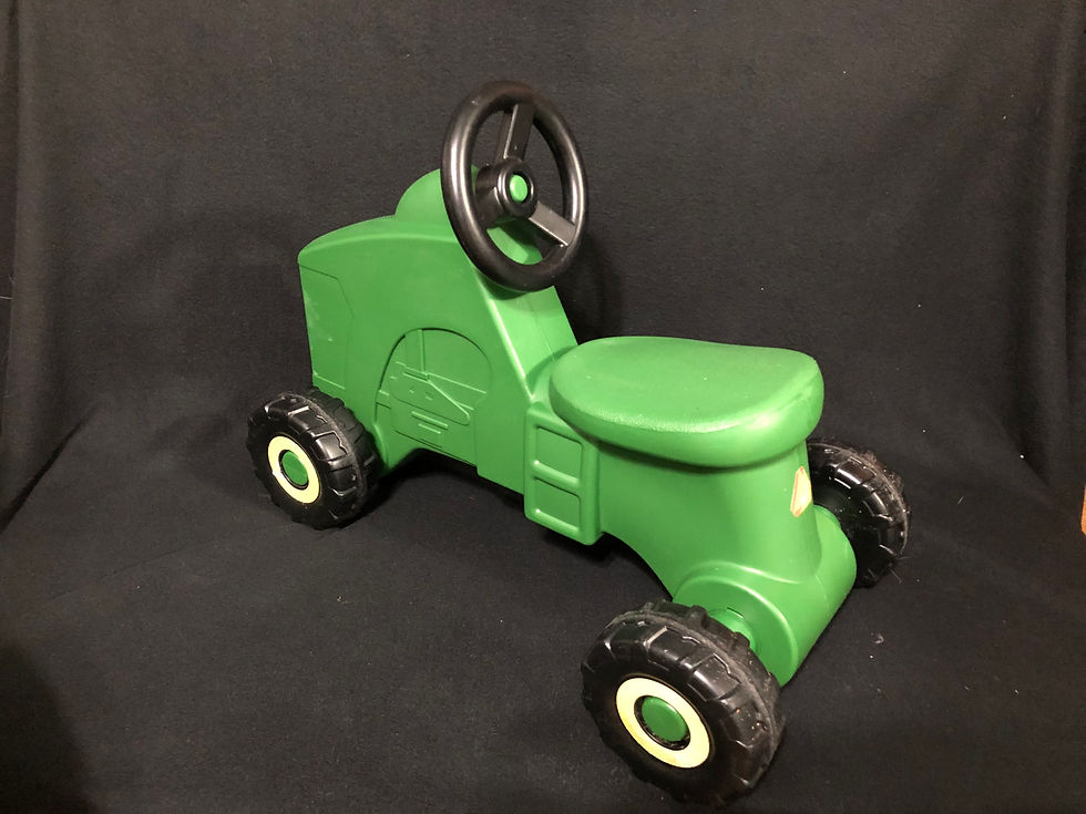 Thumbnail: TOMY John Deere Sit-N-Scoot Tractor