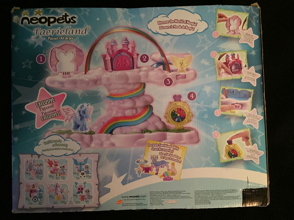 Thumbnail: Neopets Faerieland Playset *NEW