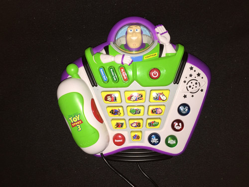 Vtech Buzz Lightyear talk and teach phone | kidsheaveninlisle