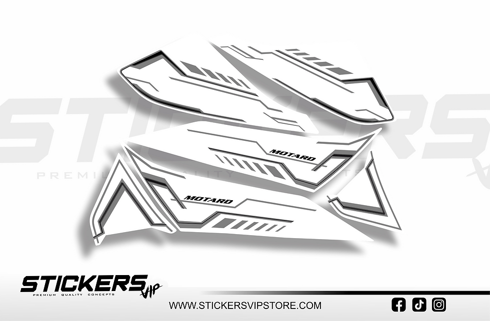 Calcomanías tipo original YAMAHA BWS X MOTARD 2018
