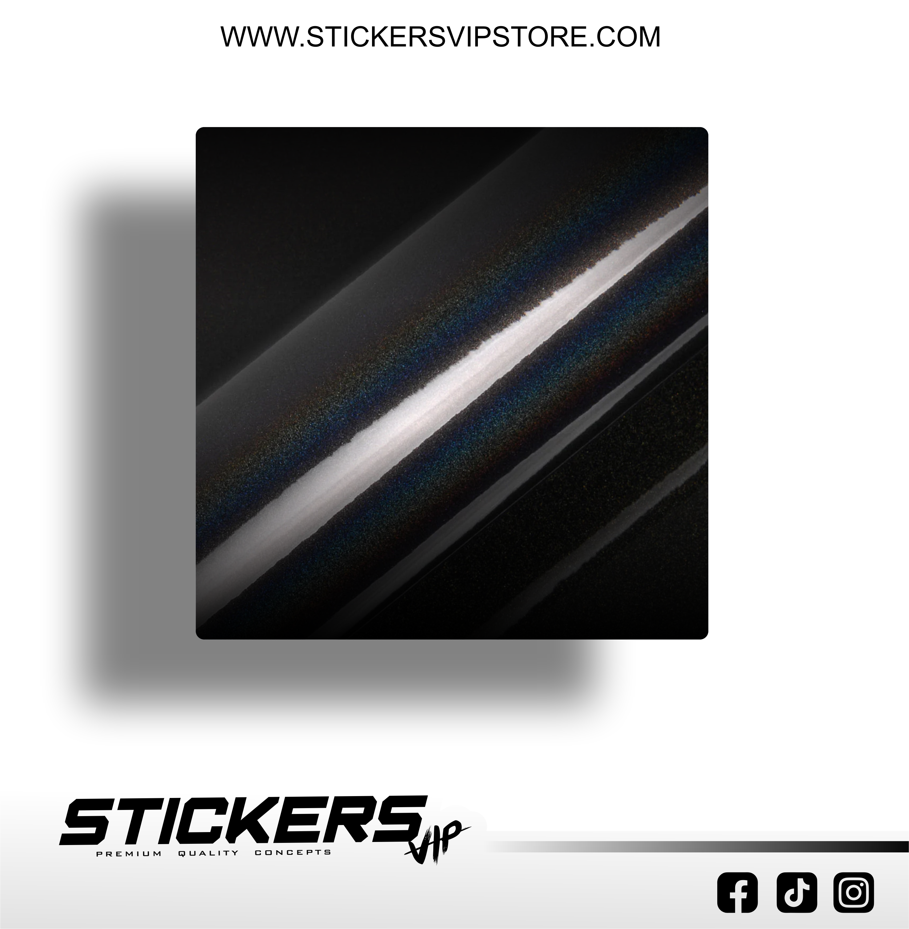 WRAP PSYCHEDELIC BLACK