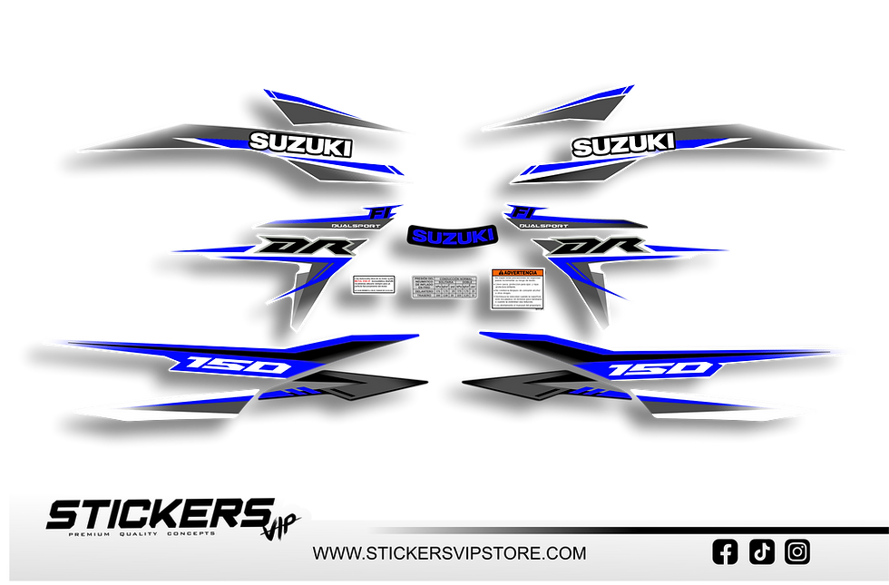 SUZUKI DR 150 FI BLANCA 2024