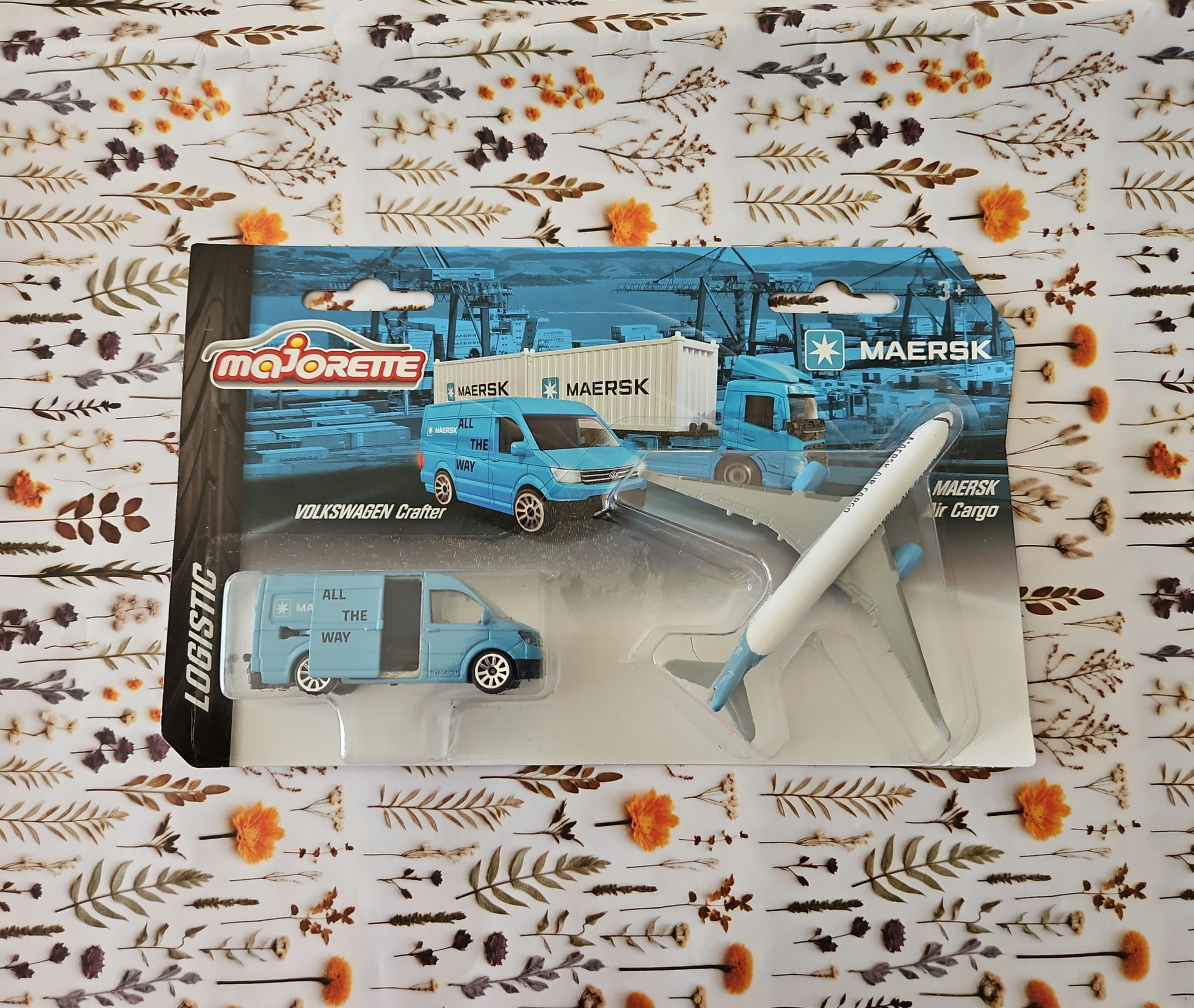 Majorette Logistic - Volkswagen Crafter/ Maersk Air Cargo
