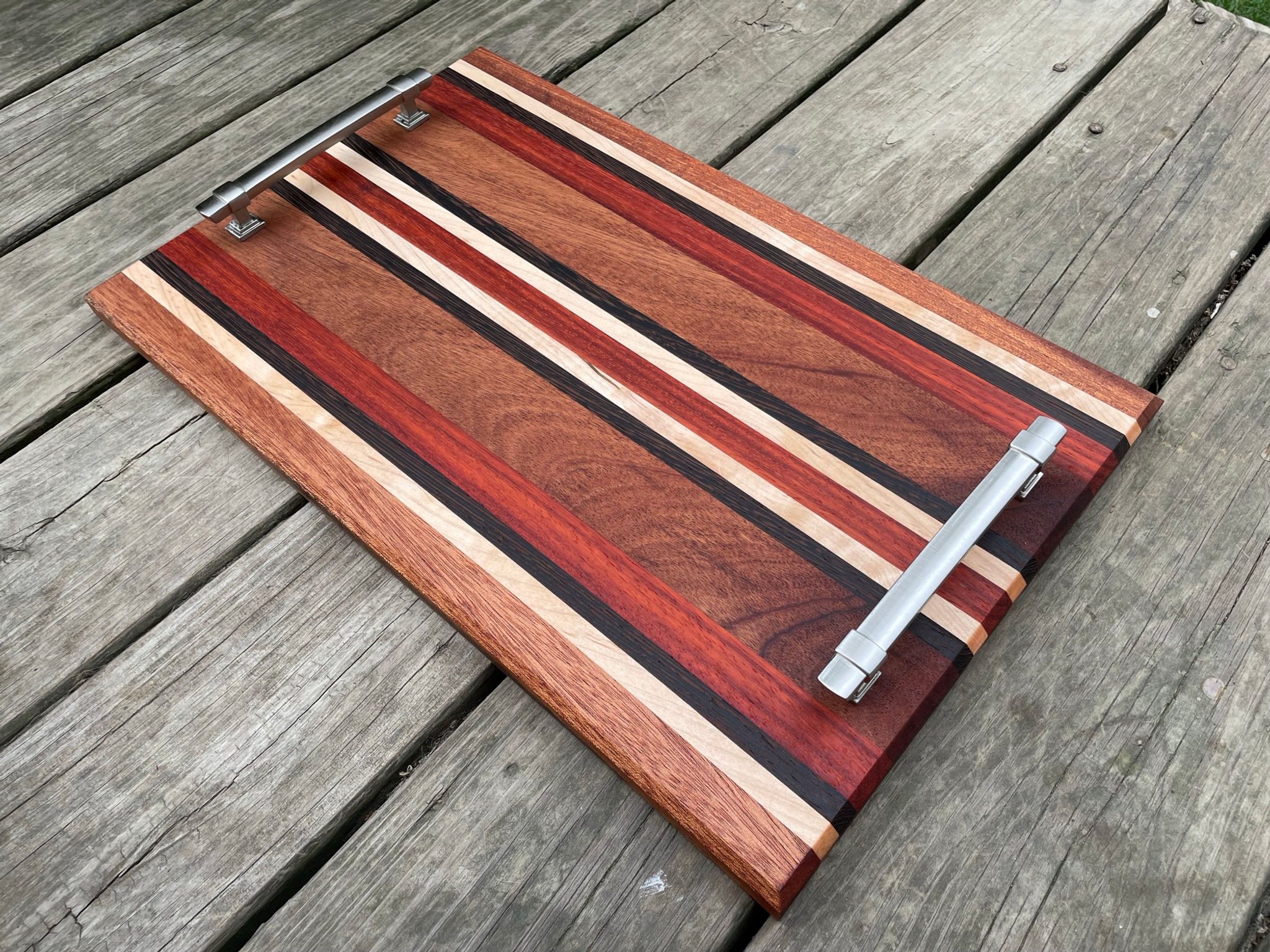 Mahogany, Padouk, Wenge & Maple