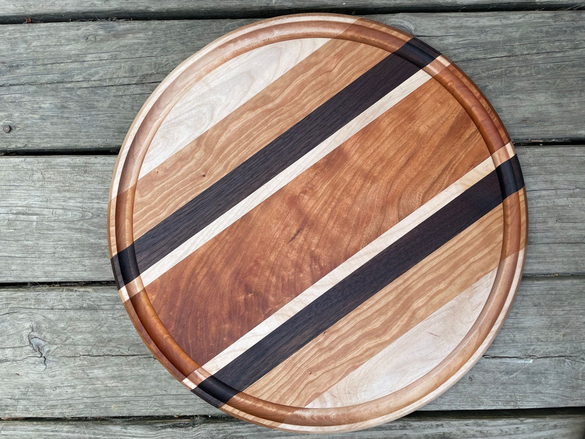 Figured Cherry, Walnut & Maple