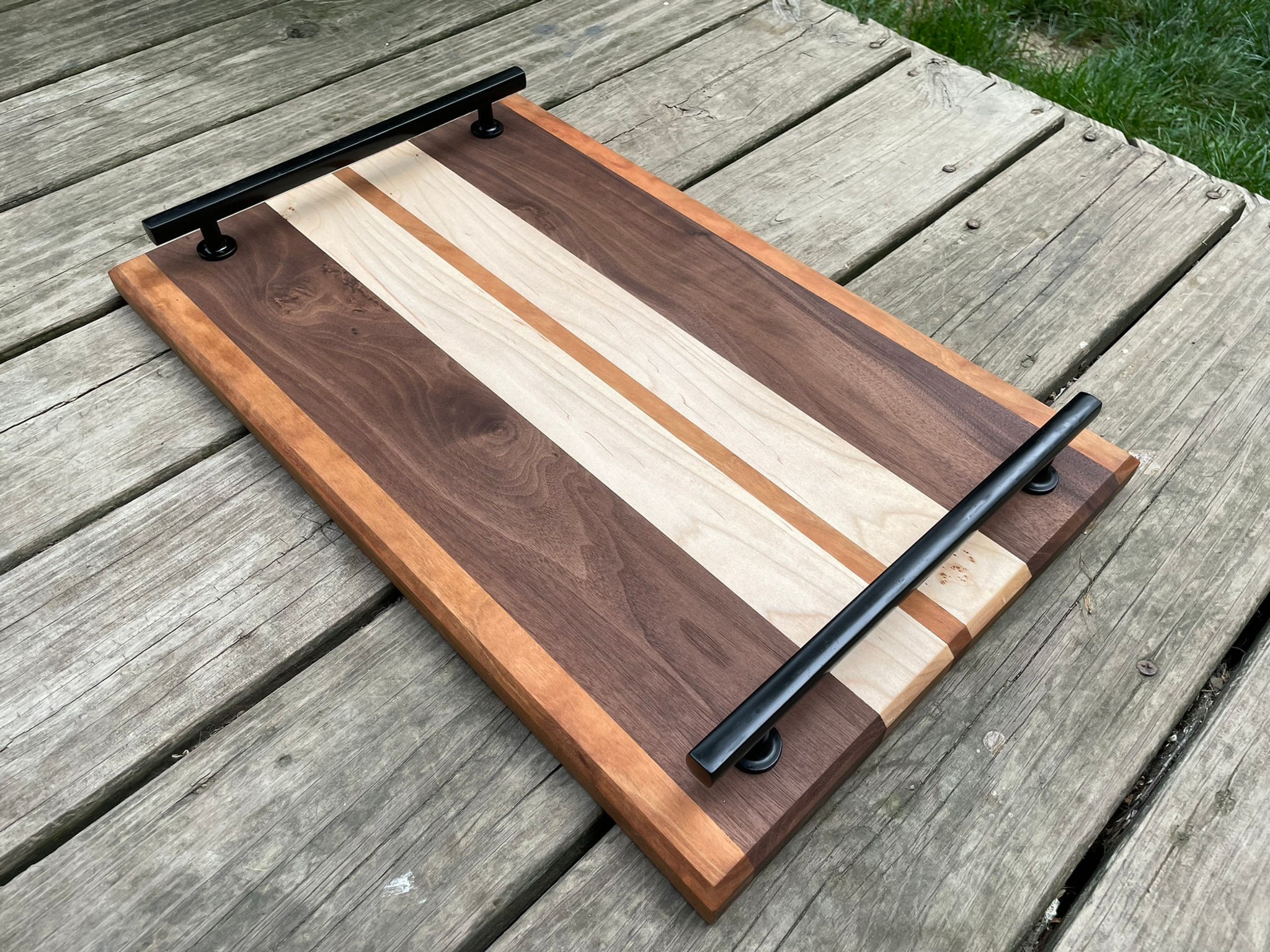 Walnut, Maple & Cherry