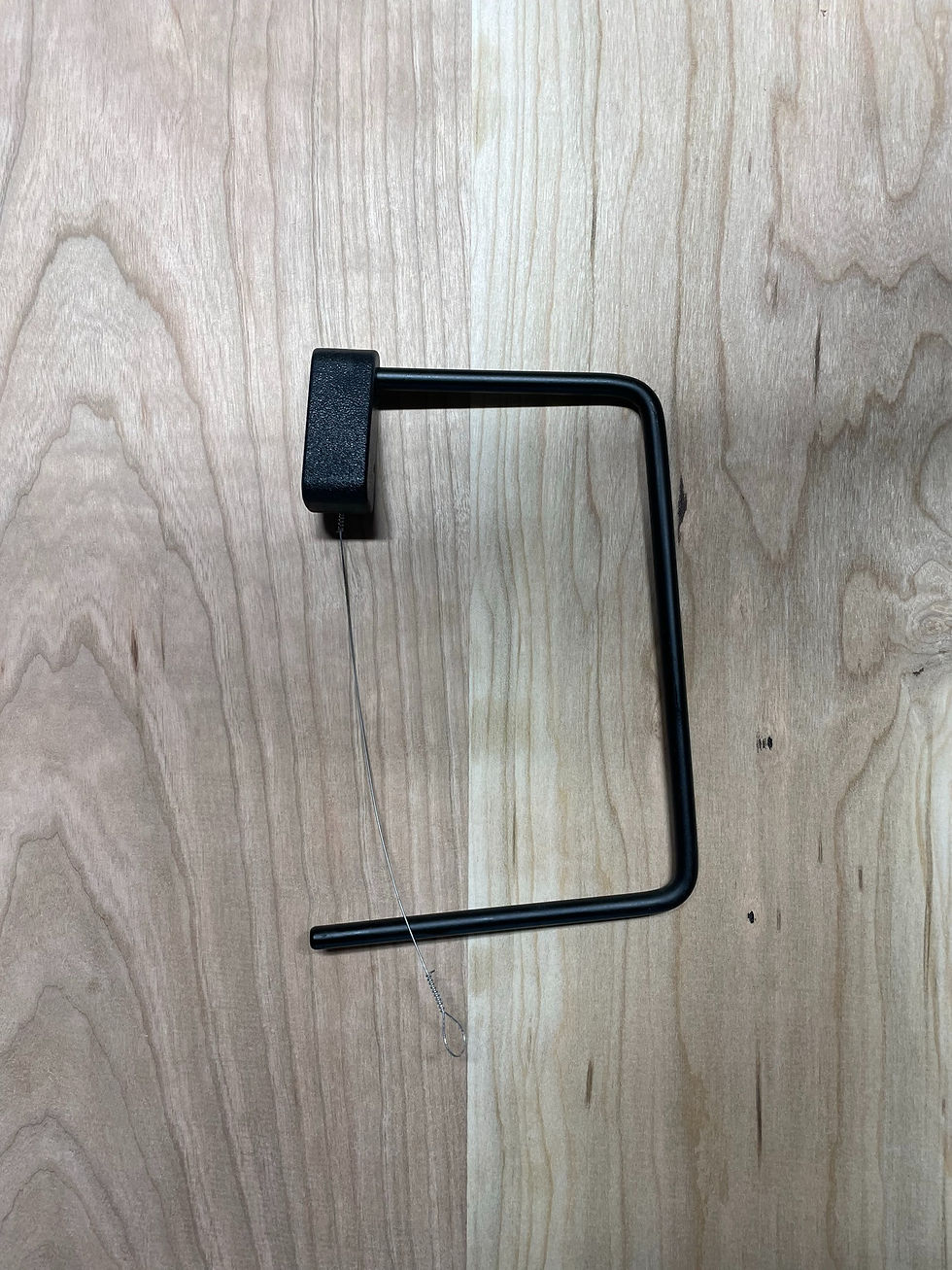 Thumbnail: Black Cheese Slicer Hardware (Large)