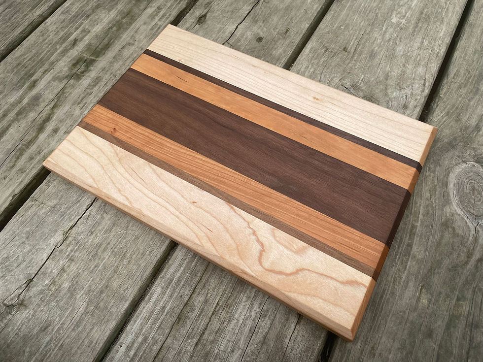 Maple, Walnut & Cherry
