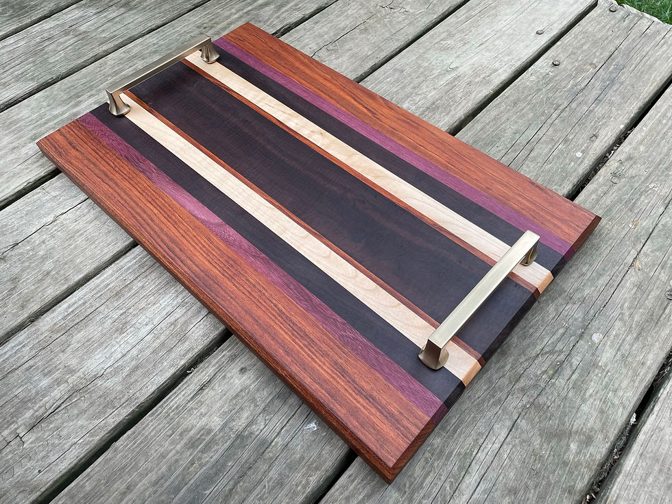 Curly Katalox, Purple Heart, Maple & Jatoba