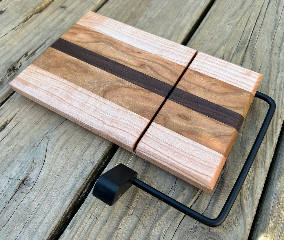 Maple, Cherry & Walnut