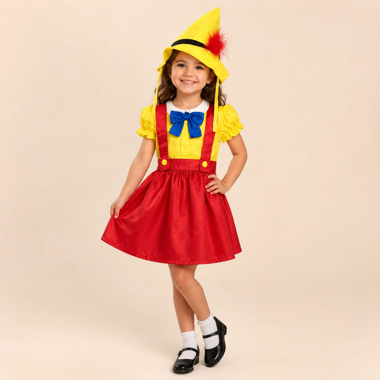 Pinocho Tirantes Niña T5