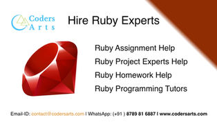 Ruby Assignment Help(Get Help Now)