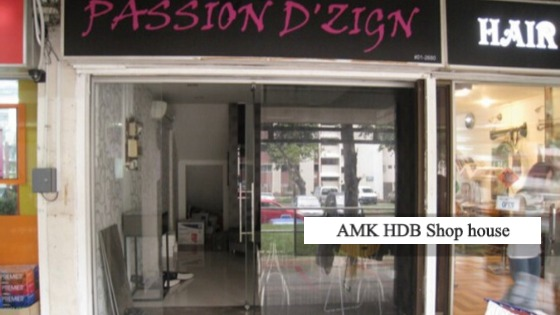 HDB shophouse in Ang Mo Kio