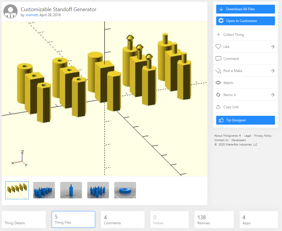 Using OpenSCAD to 3D print customizable parts - a very brief tutorial content media