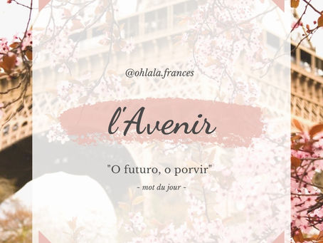 Avenir significa "Futuro" - do seu próprio jeito!
