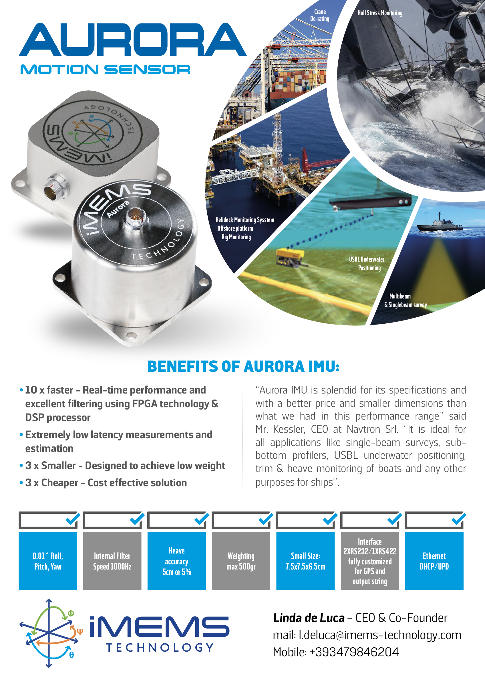 Ready to sell Motion Sensor solution for motion monitoring platforms content media