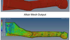 탄소섬유 배향 응력 시뮬레이션 분석, 햄머타커 제품의 구조 강도 향상