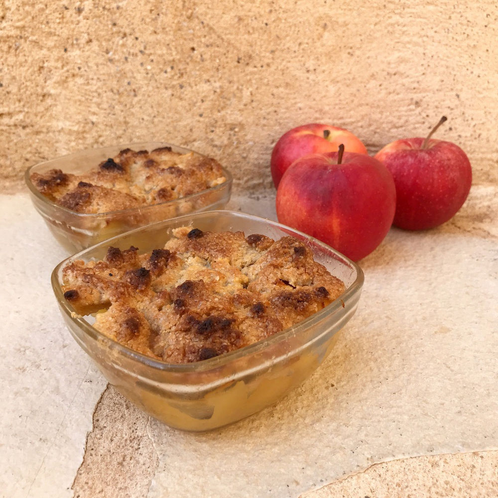 Crumble aux pommes