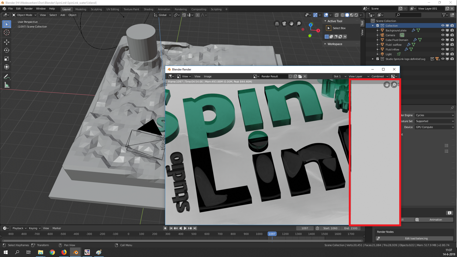 Client render gives blank output content media
