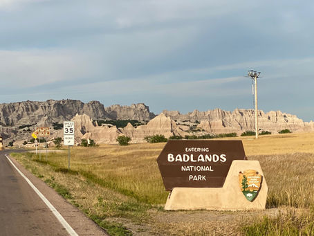 BADLANDS, South Dakota