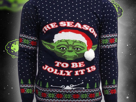 TOP Master yoda the season to be jolly it is christmas jumper and ugly sweater