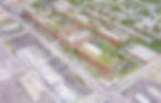 The original master plan for "the Edge District".