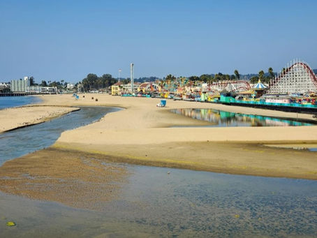 Labor-Day Deserted Beach Boardwalk COVID
