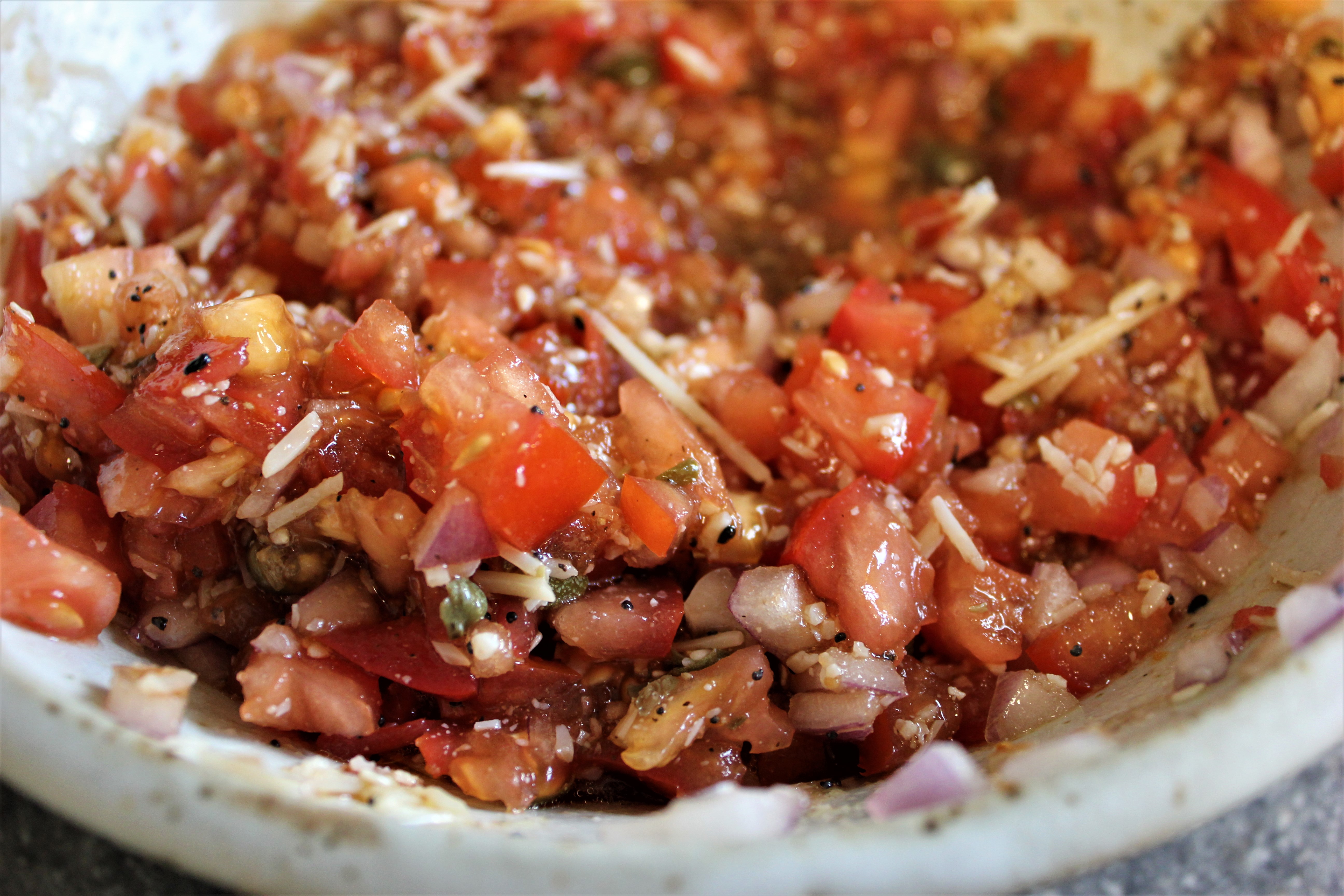 Easy Bruschetta Appetizer content media