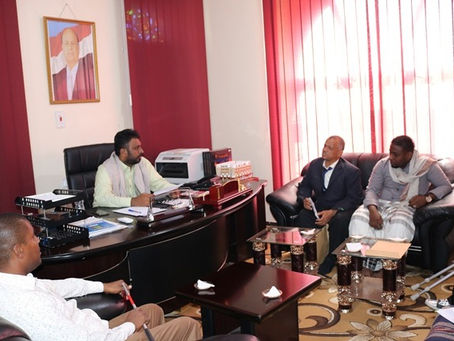 وكيل أول حضرموت يلتقي أعضاء اللجنة التحضيرية للاحتفال باليوم العربي للمعاقين